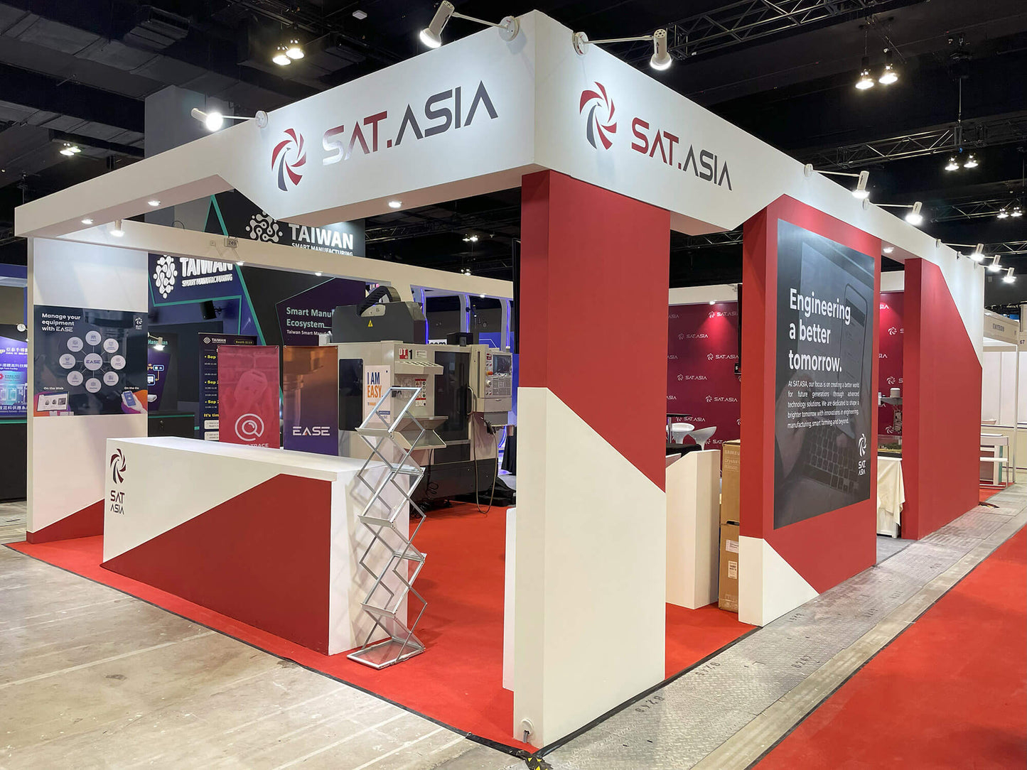 Exhibition Booth for Singularity Aerotech Asia