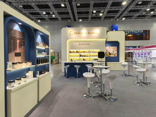 Custom Booth for Beauty Exhibition Event