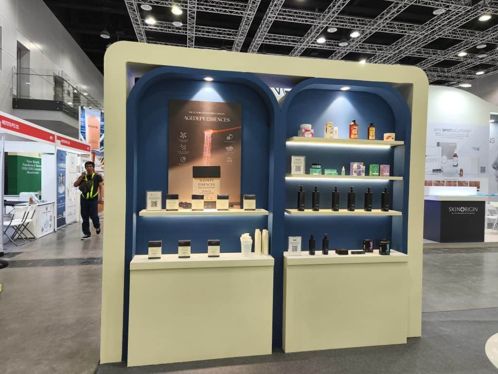 Custom Booth for Beauty Exhibition Event