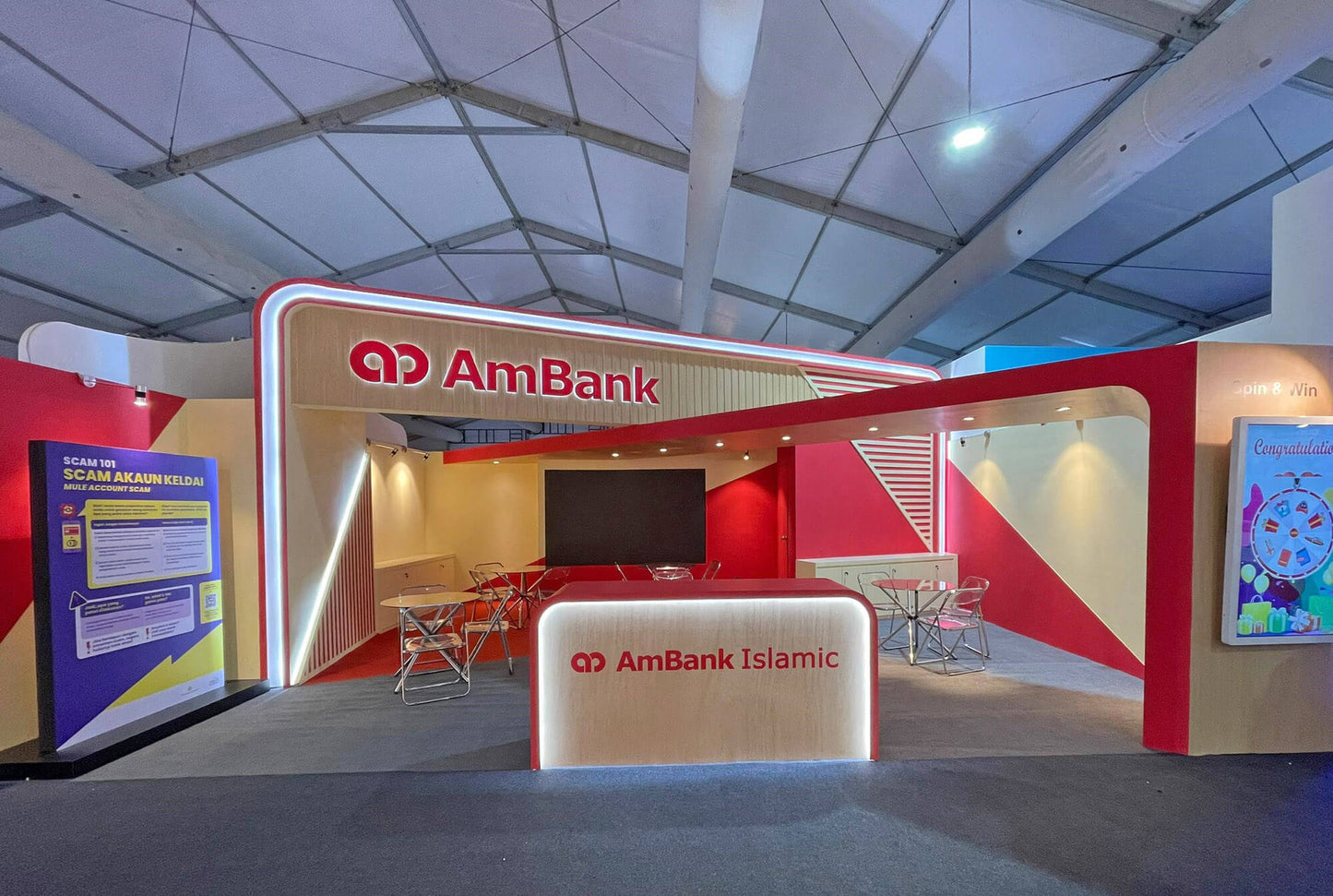 Exhibition Booth for AmBank