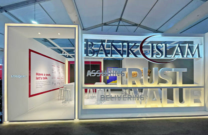 Bank Islam Booth contractor
