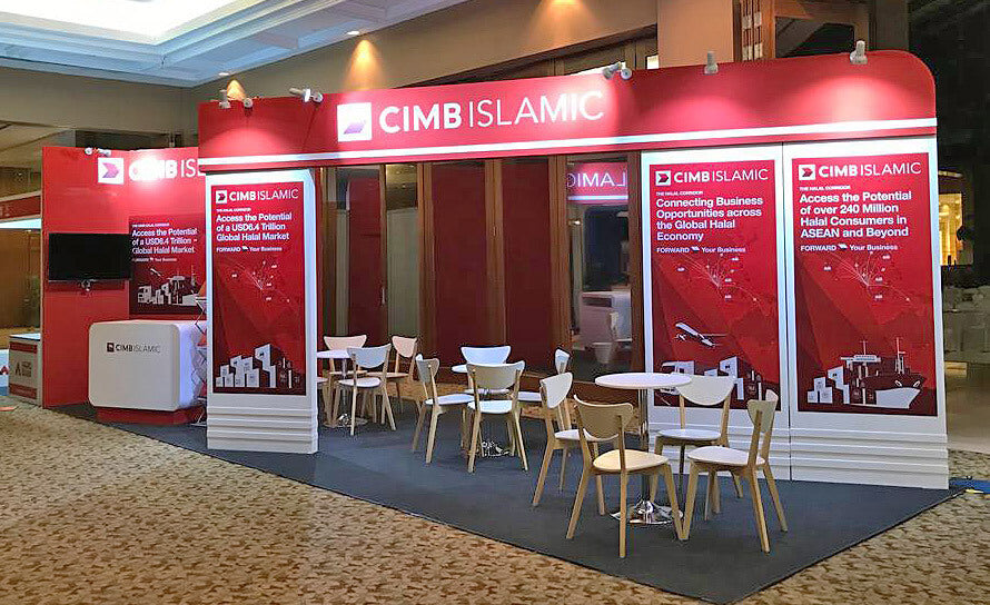 Exhibition Booth for CIMB Islamic Bank