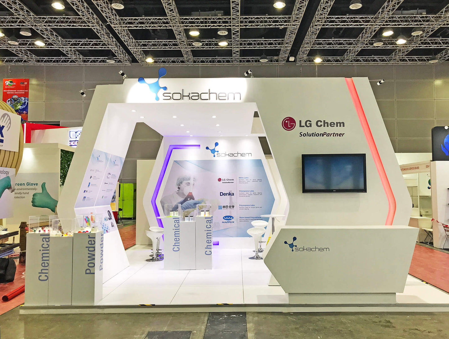 Exhibition Booth for Sokechem