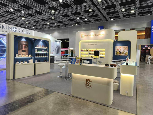 Custom Booth for Beauty Exhibition Event