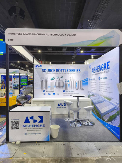 Custom Booth Stands for Semicon Southeast Asia