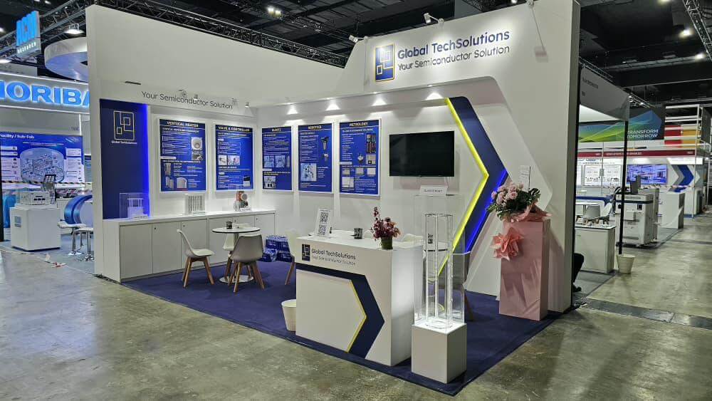Custom Booth Stands for Semicon Southeast Asia