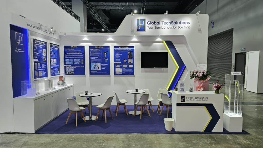 Custom Booth Stands for Semicon Southeast Asia