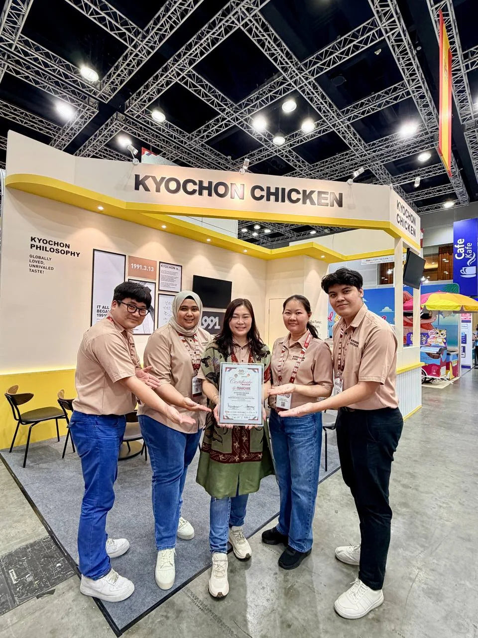 KyoChon Exhibition booth contractor